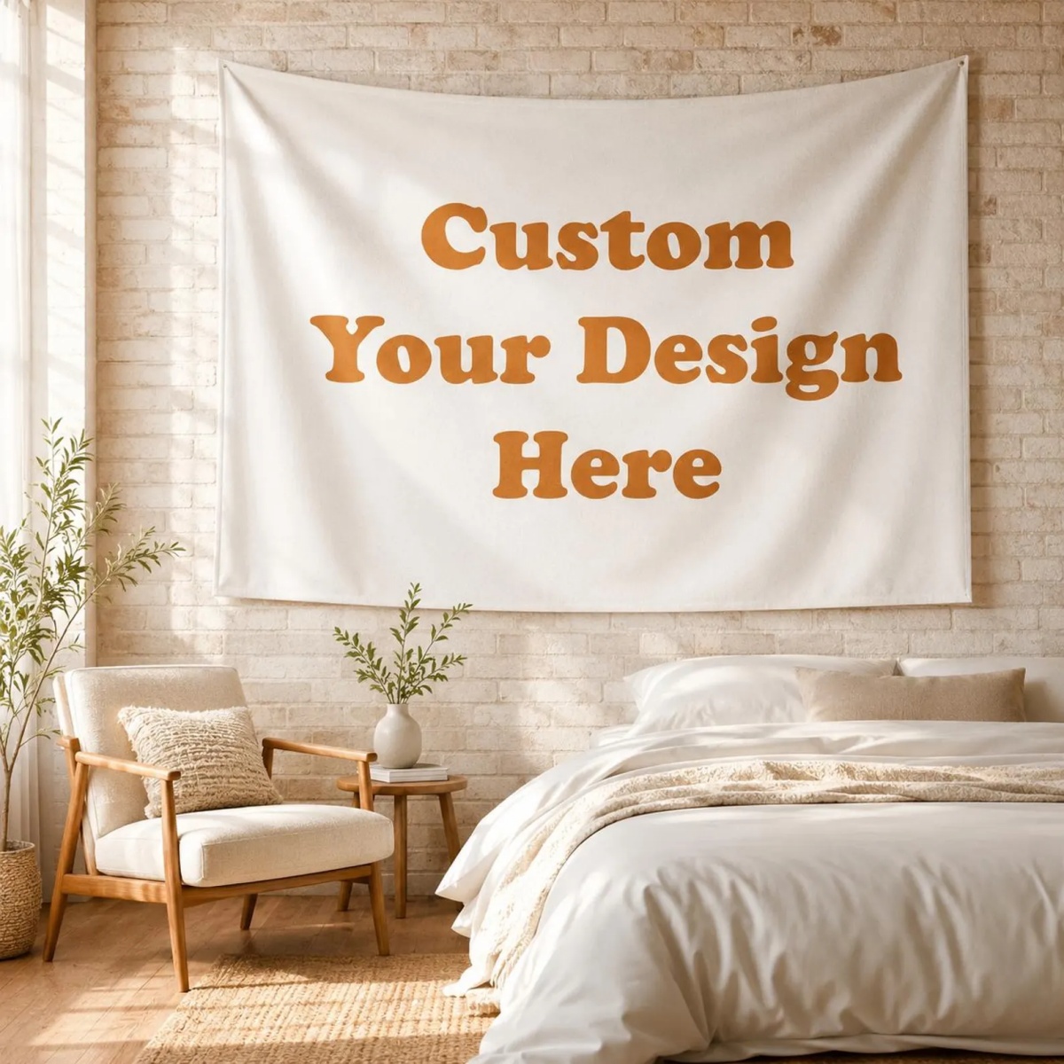 Home Textiles Products - A personalized custom tapestry—unique home decor