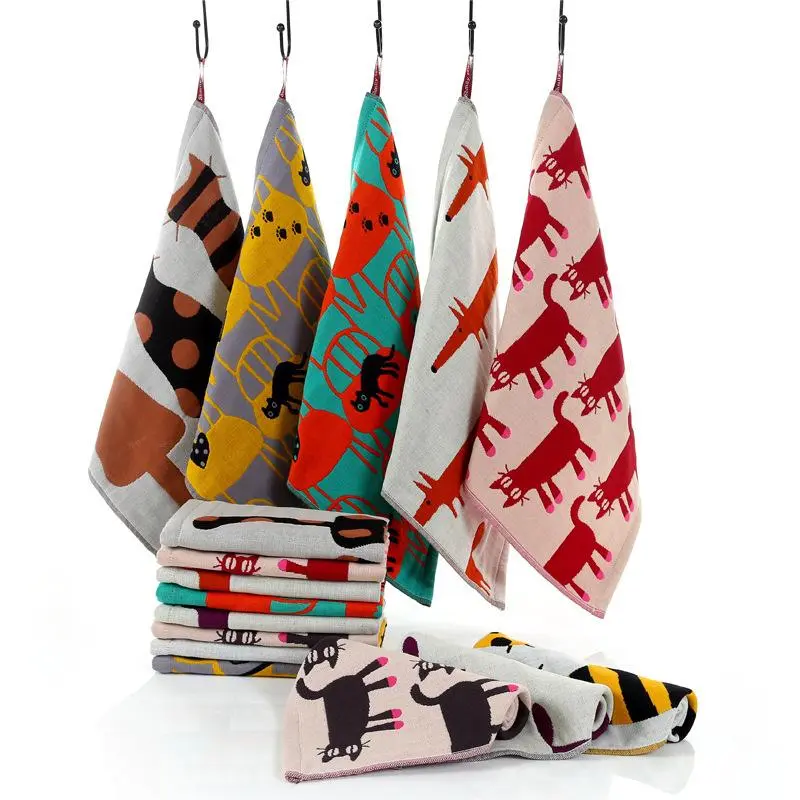 Home Textiles Face Towel - Baby Towel Cotton Bath Cartoon Towel