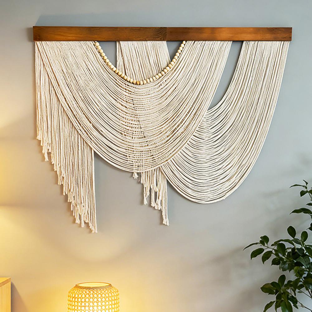 Home Art Textiles - Handmade Tassel Tapestry Retro Home Decoration