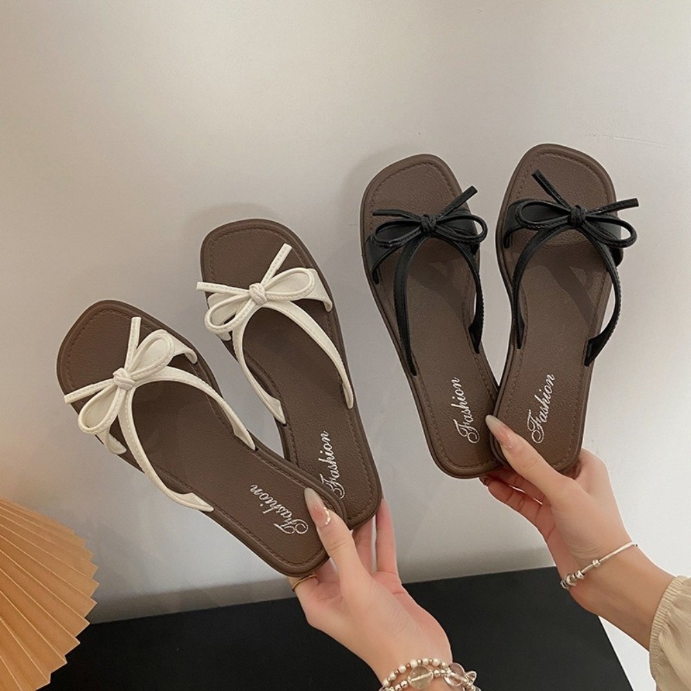 Home Textiles Products - 1 Pair Soft Sole Flat Sandals