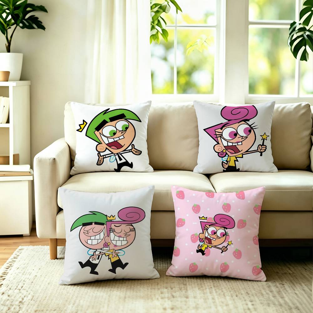 Home Textiles Fair - Cartoon The Fairly O-OddParents Square Double-Sided