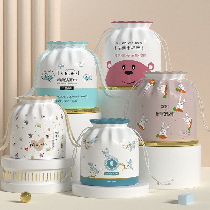 1 Roll Pack 20x20cm Disposable - Home Textiles Face Towel 评论和价格