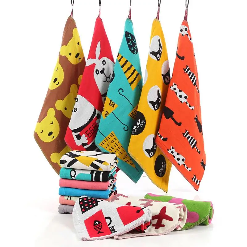Baby Towel Cotton Bath Cartoon - Home Textiles Face Towel 评论和价格
