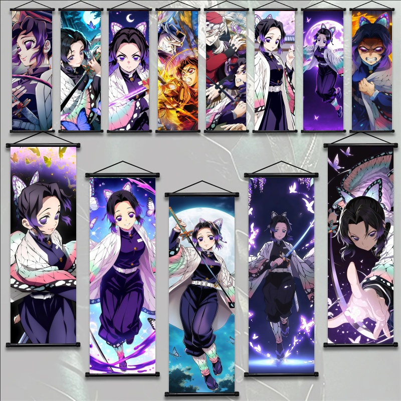 Shinobu Kocho Demon Slayer Art - Home Textiles Products 评论和价格
