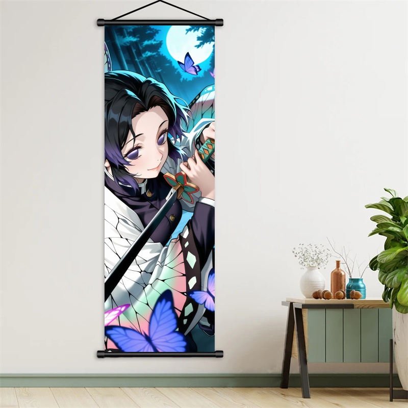 Shinobu Kocho Demon Slayer Art - Home Textiles Products 评论和价格