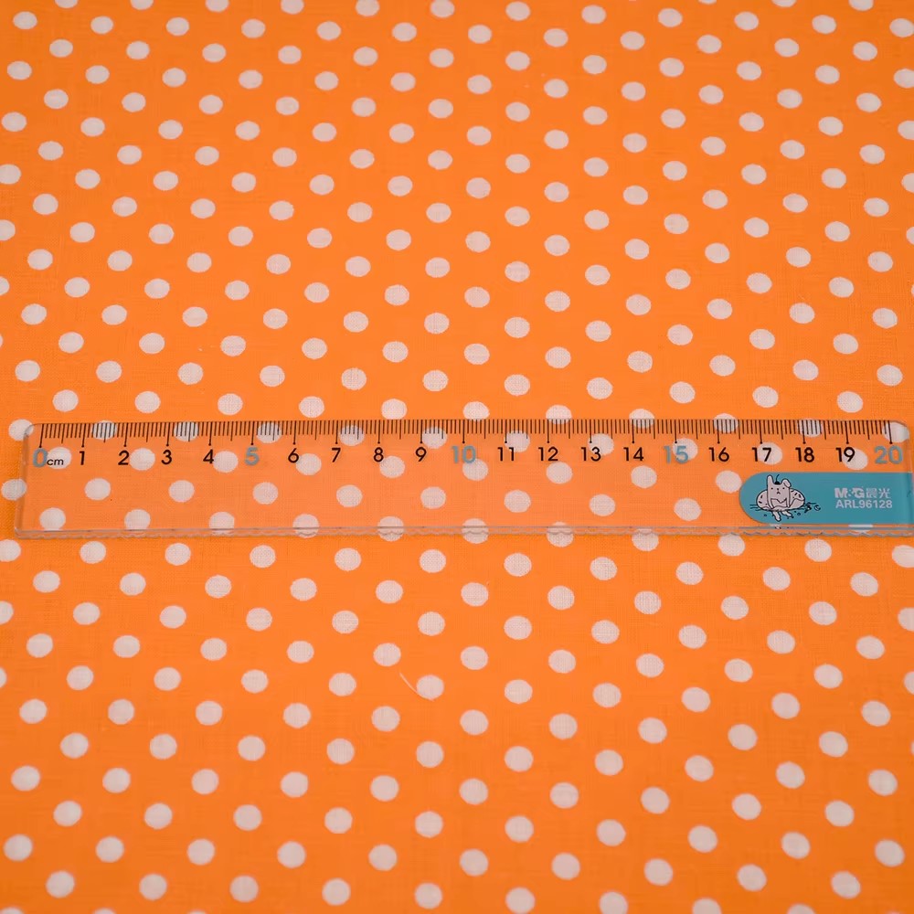 50X150CM White Orange Polka Do - Home Textiles Products 评论和价格