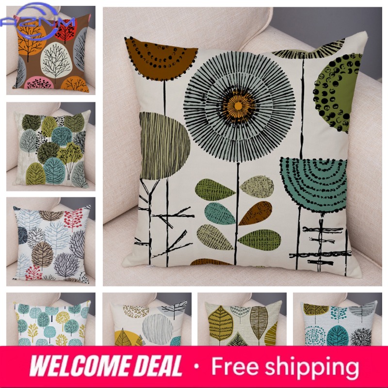 Abstract Art Cushion Cover Dec - Home Art Textiles 评论和价格