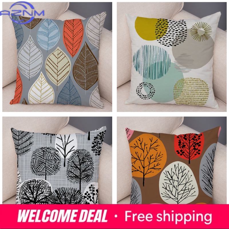 Abstract Art Cushion Cover Dec - Home Art Textiles 评论和价格