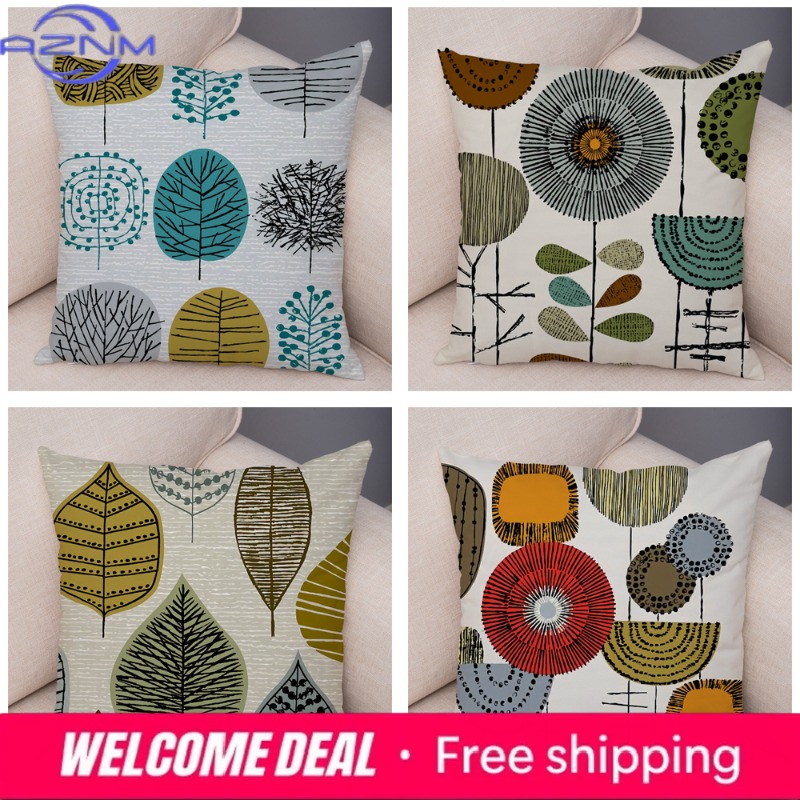 Abstract Art Cushion Cover Dec - Home Art Textiles 评论和价格