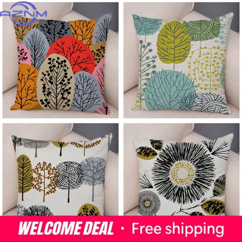 Abstract Art Cushion Cover Dec - Home Art Textiles 评论和价格