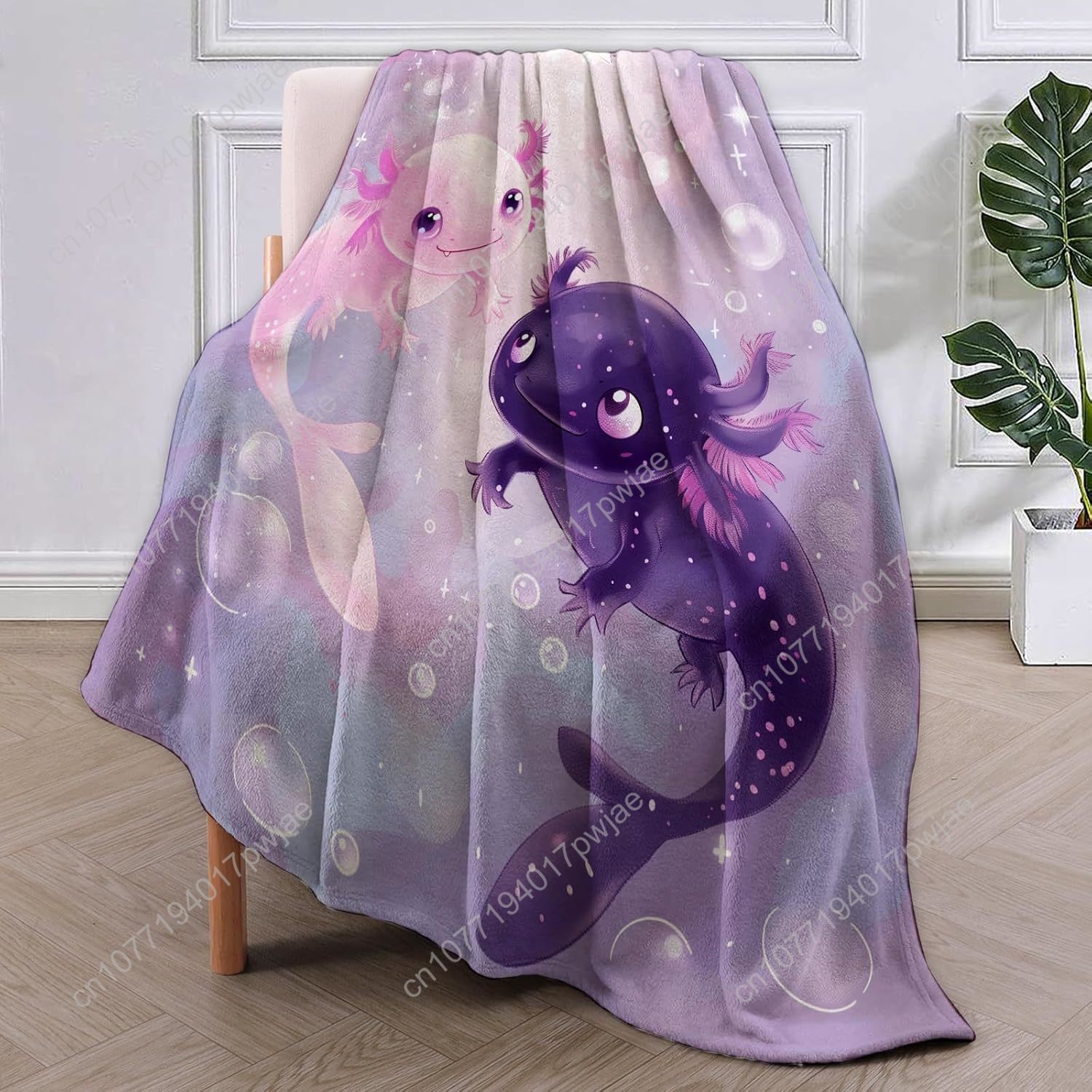 Axolotl Blanket Cute Axolotls  - Home Textiles Towel 评论和价格
