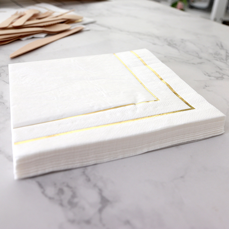Table Paper Napkins Elegant Ti - Home Textiles Towel 评论和价格