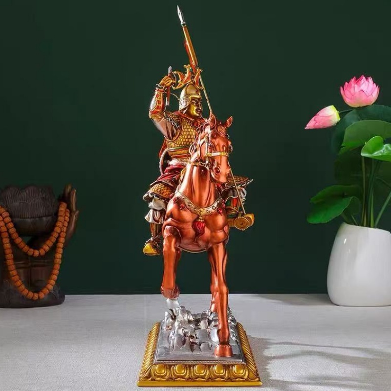 Buddha Statue of King Gesar Bu - Home Textiles Products 评论和价格