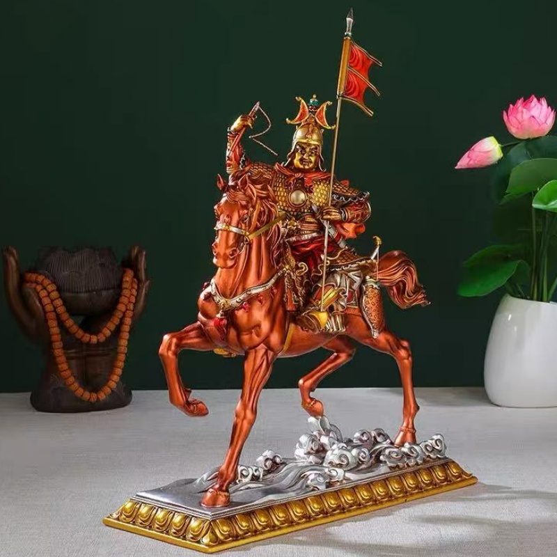 Buddha Statue of King Gesar Bu - Home Textiles Products 评论和价格