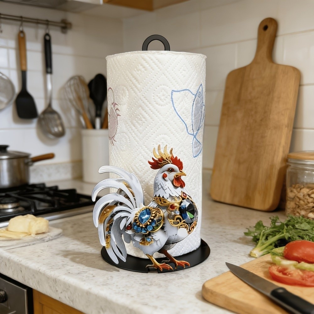 Free Standing Rooster Tissue H - Home Textiles Towel 评论和价格