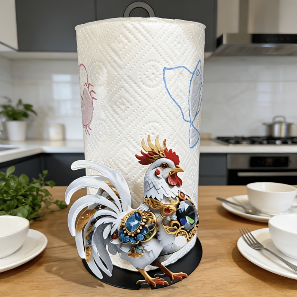 Free Standing Rooster Tissue H - Home Textiles Towel 评论和价格