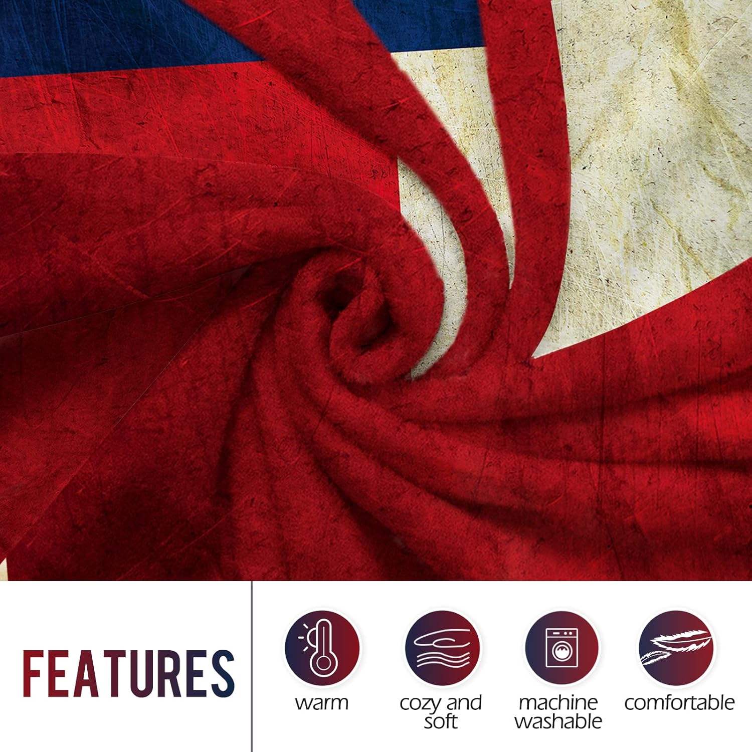 Levens Texas Flag Throw Blanke - Home Textiles Towel 评论和价格