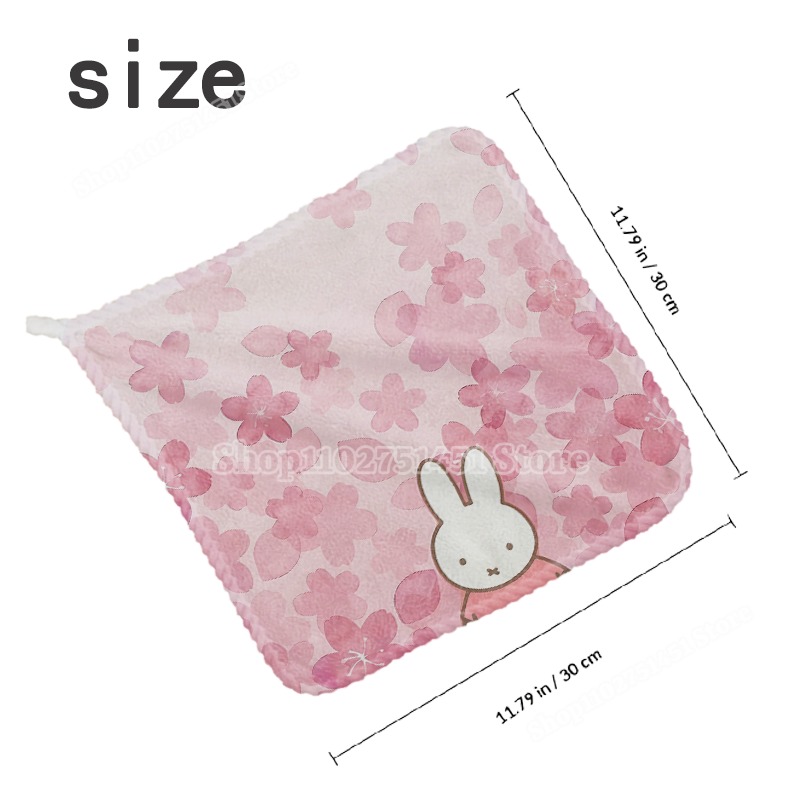 Cute Miffys Printed Square Tow - Home Textiles Face Towel 评论和价格