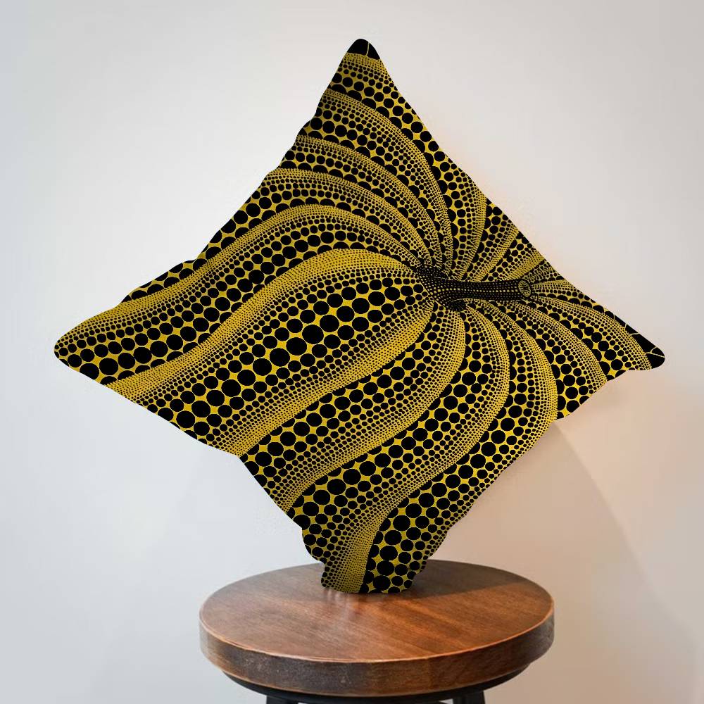 k-Kusama y-Yayoi Art Pillow Co - Home Art Textiles 评论和价格