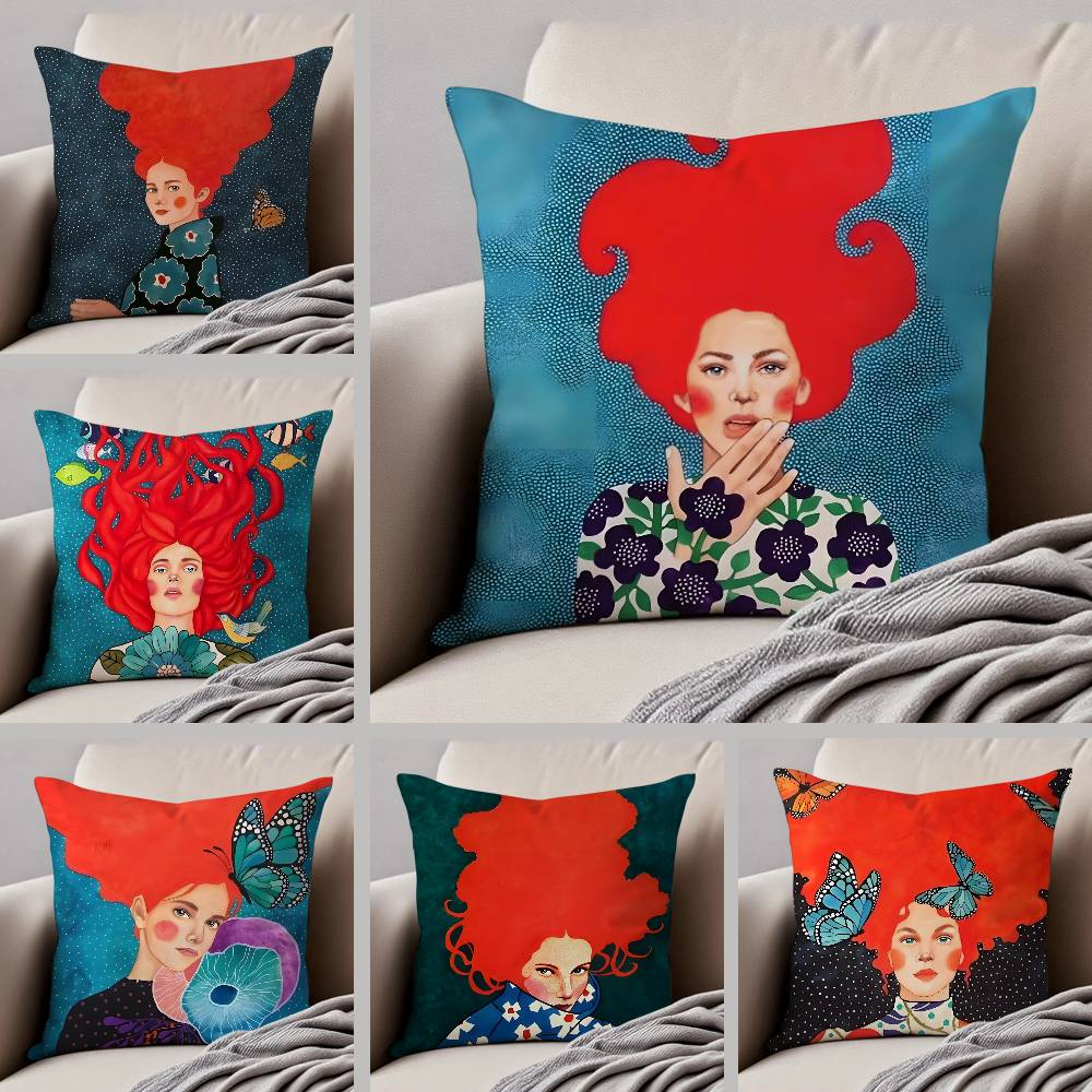 H-Hulya O-Ozdemir ART Pillow C - Home Art Textiles 评论和价格