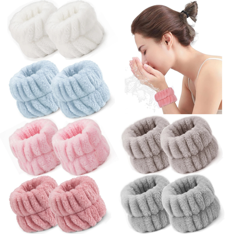 2PCS Reusable Spa Wrist Washba - Home Textiles Face Towel 评论和价格