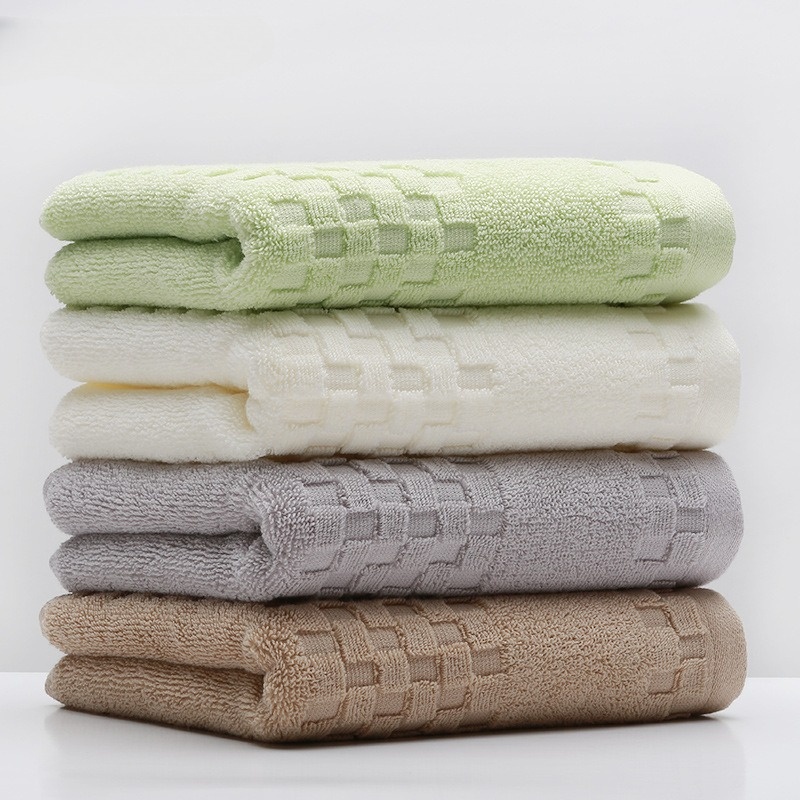 1PC Soft Pure Cotton Hand Towe - Home Textiles Face Towel 评论和价格