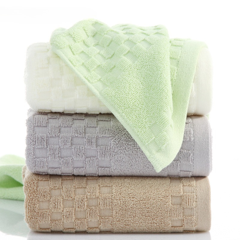 1PC Soft Pure Cotton Hand Towe - Home Textiles Face Towel 评论和价格