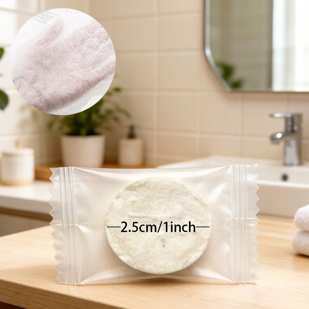 100Pcs Portable Compressed Tow - Home Textiles Face Towel 评论和价格