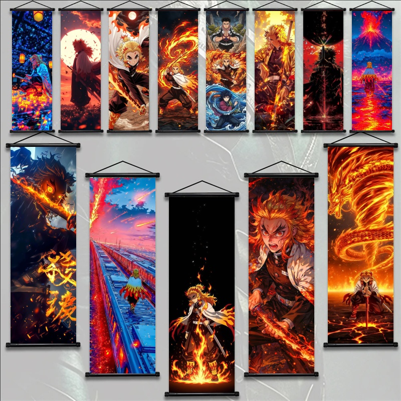Demon Slayer Kyojuro Rengoku H - Home Textiles Products 评论和价格