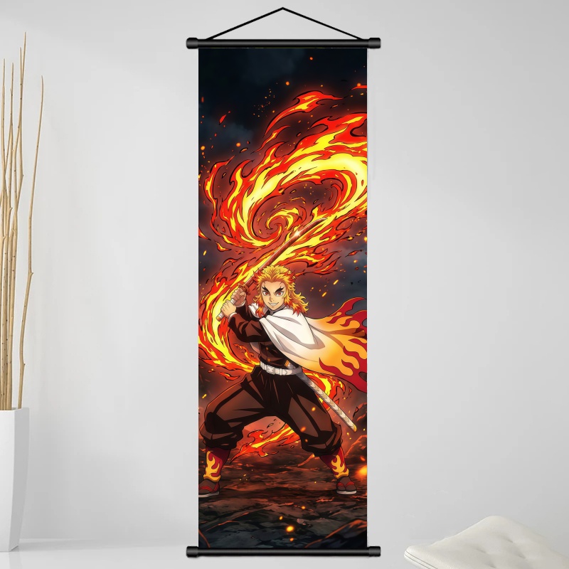 Demon Slayer Kyojuro Rengoku H - Home Textiles Products 评论和价格