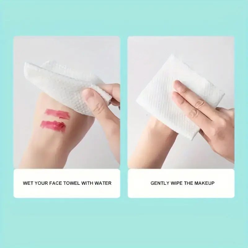 100/300PCS Disposable Thick 10 - Home Textiles Face Towel 评论和价格