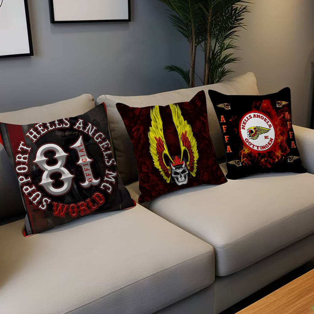 Club Hells A-Angels Logo Perso - Home Textiles Logo 评论和价格