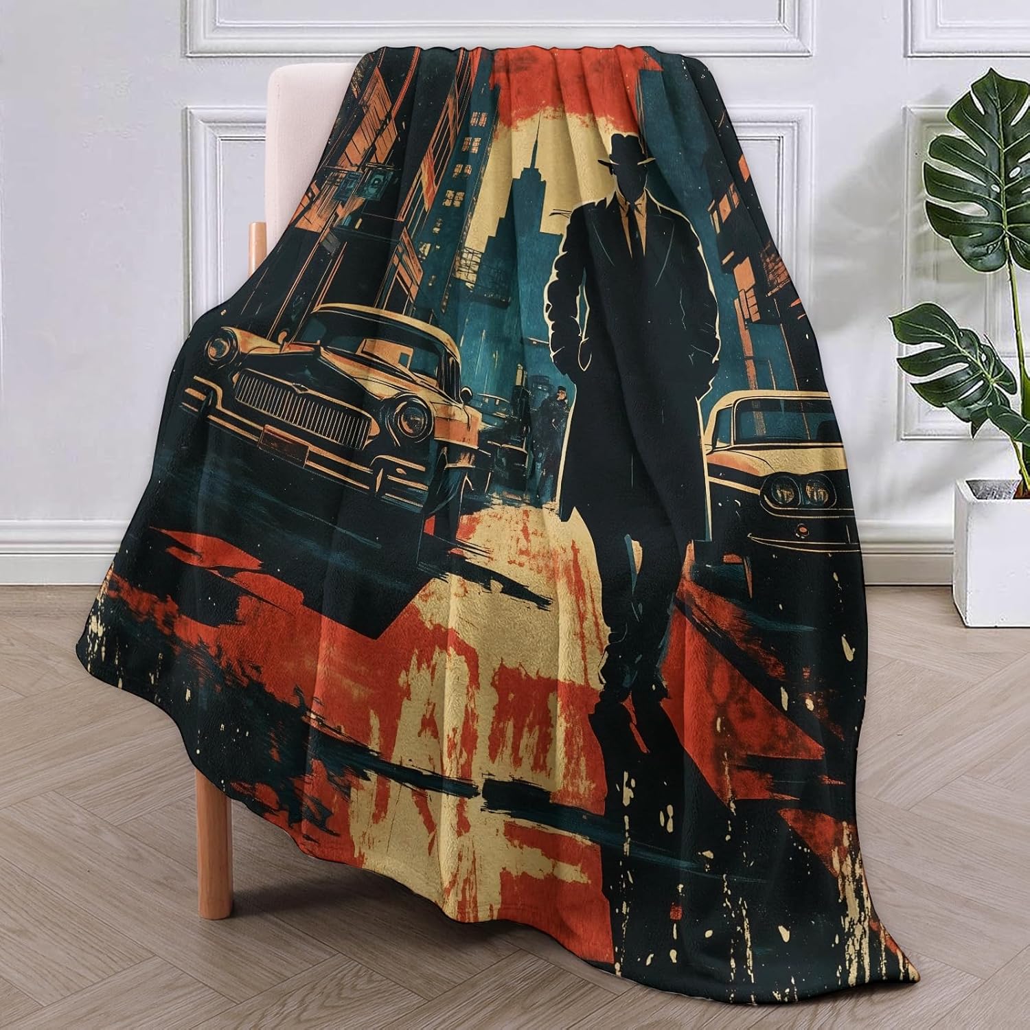 Noir Detective Blanket Gifts f - Home Textiles Towel 评论和价格