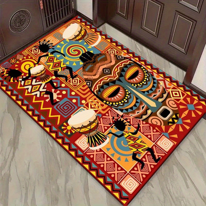 African Art Rug for Cultural D - Home Art Textiles 评论和价格