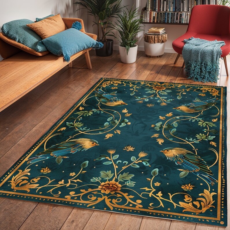 Tiger Kids Area Rug Jungle Tro - Home Art Textiles 评论和价格