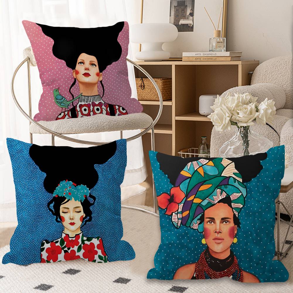 Abstract Flowers Girl fair Luc - Home Textiles Fair 评论和价格
