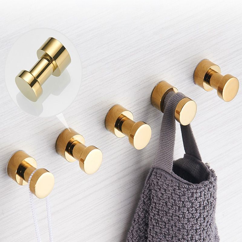 2/3/4/5pcs Brass Robe Hooks Ru - Home Textiles Towel 评论和价格