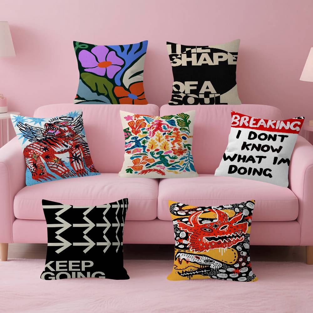 Retro Abstract Nourishing Soul - Home Art Textiles 评论和价格