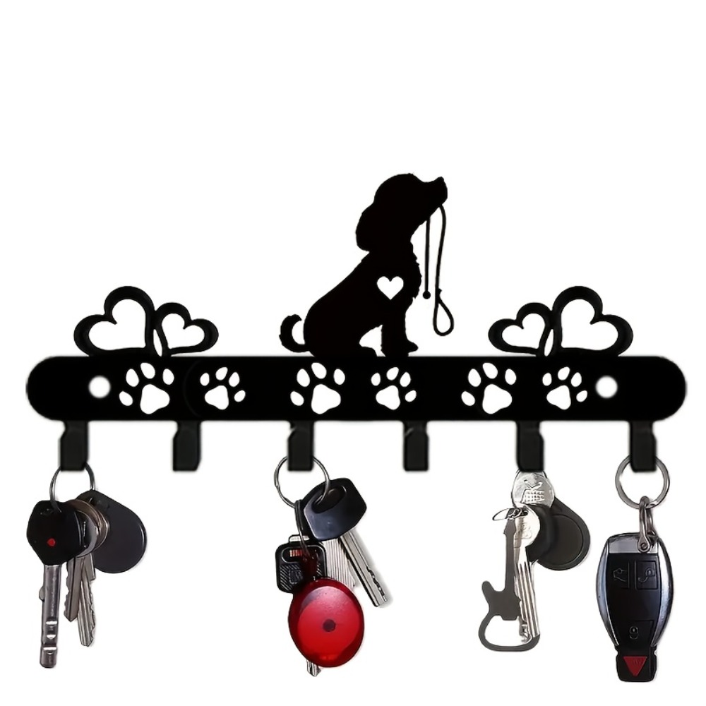 CIFBUY Dog Metal Wall Hook Key - Home Textiles Towel 评论和价格