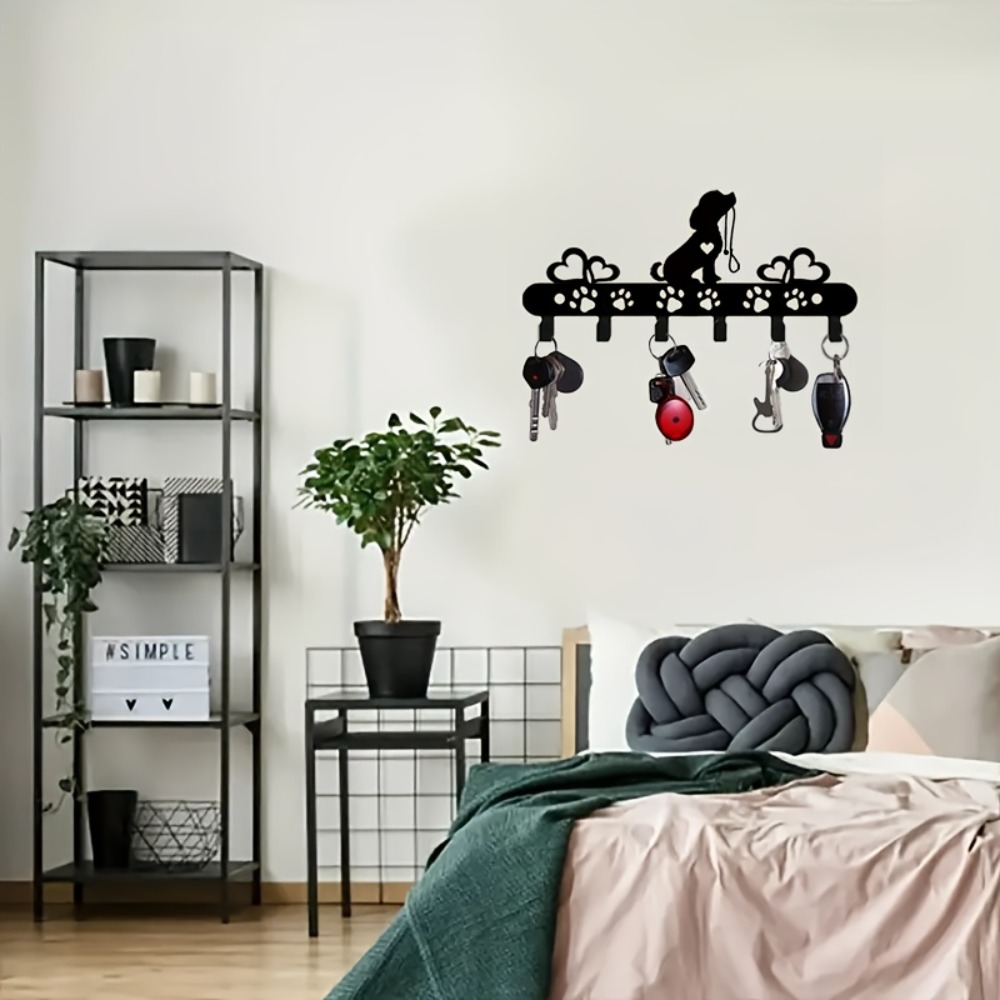 CIFBUY Dog Metal Wall Hook Key - Home Textiles Towel 评论和价格